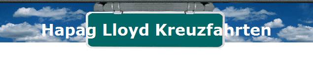 Hapag Lloyd Kreuzfahrten